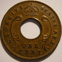 George VI - One Cent 1952 - East Africa