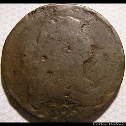 1803 One Cent Draped Bust