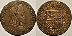 Philippe II - 1560, Jeton du Bureau des Finances - Pays-Bas Espagnols