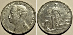 1910 Regno d'Italia, Centesimo, Roma - Vittorio Emanuele III