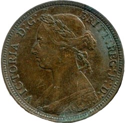 Victoria - Half Penny 1887 - Great Britain