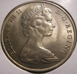 Elizabeth II - One Crown 1968 - Gibraltar