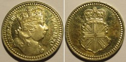 George III - Fantasy Half Guinea Token - Great Britain