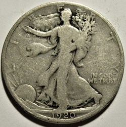 1920 Denver Half Dollar