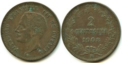 1908 Regno d'Italia, 2 Centesimi, Roma - Vittorio Emanuele III (ex.2)