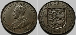 George V - 1/12 Shilling 1933 - Jersey
