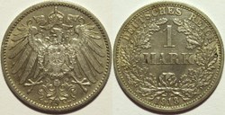 Wilhelm II - 1 Mark 1913, Stuttgart - German Empire