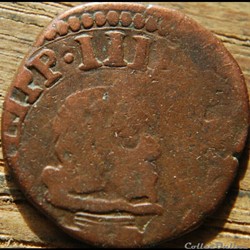 ca. 1621-1665 Ducato di Milano, 1 Quattrino - Filippo IV di Spagna