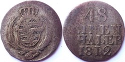 Friedrich August I - 1⁄48 Thaler 1812 - Kingdom of Saxony