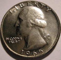 1965 Quarter Dollar
