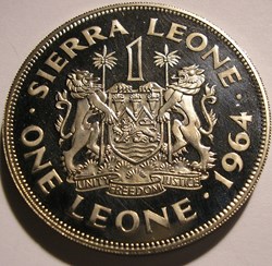 Sierra Leone - One Leone 1964