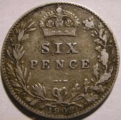 Edward VII - 6 Pence 1902 - United Kingdom
