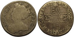 Anne - 1 Shilling 1708 - Kingdom of Great Britain and Ireland