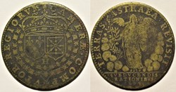 Henri IV, 1596 Jeton - Astrée revient pour voir la terre - Chambre des Comptes