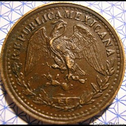 México - 1 Centavo 1904/3 Overdate