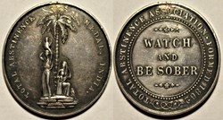British India, Soldiers Total Abstinence Association Medal 1862