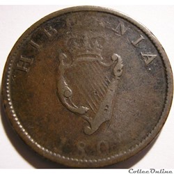 George III - Half Penny 1805 Ireland