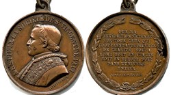 Pie IX - Médaille de la Socièté de Saint-Vincent-de-Paul, 1855