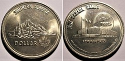 Southern Alberta - One Dollar Token 1975 - Canada Games