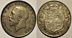 George V - Half Crown 1913 - Great Britain
