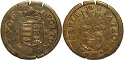 1706 Hungary, 1 Poltura - Francis II Rákóczi