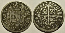 1751 Madrid - 1 Real - Ferdinando VI de España