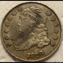 1829 Dime - 10 Cents