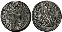 1796 Repubblica di Genova, 8 Denari