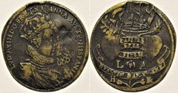 Louis XIII & Anne d'Autriche - Jeton du Mariage ca.1615