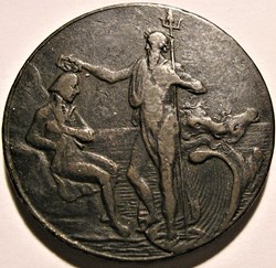 1797 HalfPenny Thomas Sharp - Portsmouth, Hampshire