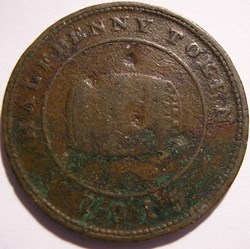 Nova Scotia HalfPenny Token 1815 - Miles W. White