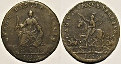 Louis XIV - 1656, Jeton de la Ville de Péronne, Picardie