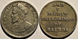 Panama - 2½ Centésimos de Balboa 1929