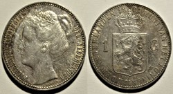 Wilhelmina of Nederland - 1 Gulden 1901