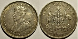 George V - One Shilling 1916 - Australia
