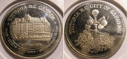 Empress Hotel, One Dollar Token 1978 - Victoria B.C.