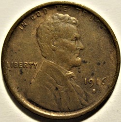 1916 S One Cent