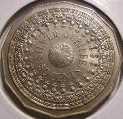 Elizabeth II - 50 Cents 1977 Jubilee - Australia
