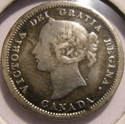 Victoria - 5 Cents 1870