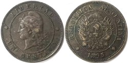 Argentina - Un Centavo 1895