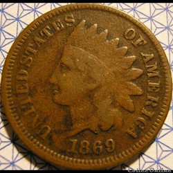 1869 One Cent