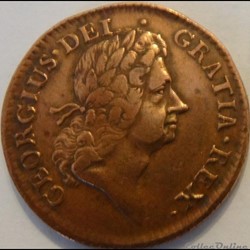 1723 Half Penny - Wood's Hibernia - George Ist