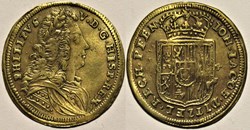 Felipe V - 1711' Rechenpfennig Counter Token by J.J. Dietzel