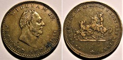 William IV - 1831 Coronation Medalet, Great Britain