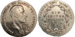 Friedrich Wilhelm III - 1 Thaler 1814 Berlin, Kingdom of Prussia