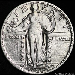 1929 San Francisco Quarter Dollar