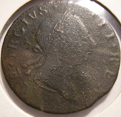 1766 Half Penny Hibernia - George III of Great Britain