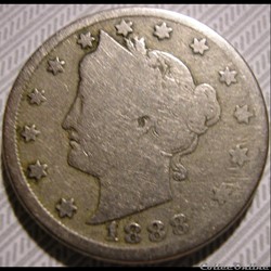 1888 5 Cents