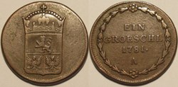 1781 Gröschl, Kingdom of Bohemia - Joseph II