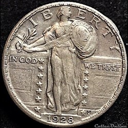1928 Quarter Dollar